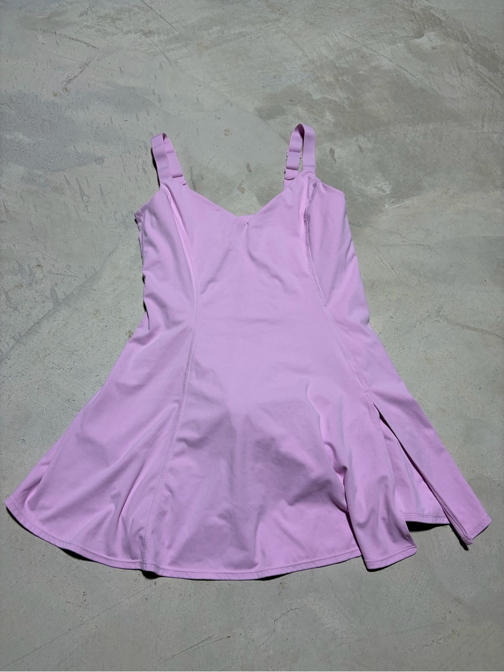 Blogilates Women's pink tennis Dress built in shorts medium